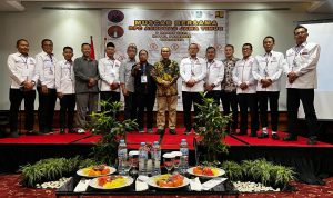 Dewan Pengurus Daerah Asosiasi Kontraktor Nasional Provinsi Jawa Timur (DPD ASKONAS Jatim) kembali menggelar Musyawarah Cabang (Muscab) di Primebiz Hotels, Surabaya, pada Rabu (8/3/2023).