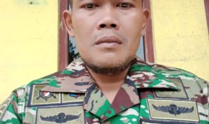 Anggota Koramil 1306/Panjalu Koptu Asep Komar