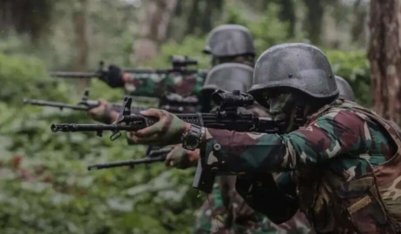 r Lagi Di Yigi, TNI Berhasil Tindak OPM Kelompok Egianus Kogoya 1 Tewas dan 2 Luka-Luka