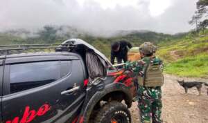 Lakukan Pengamanan Wilayah, Prajurit Habema Didukung Penuh Warga Digilimu