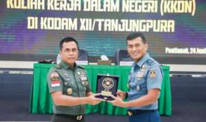 Beri Pembekalan Pasis Dikreg Seskoal Angkatan ke-62, Pangdam Tangjungpura Pesankan Hal Ini
