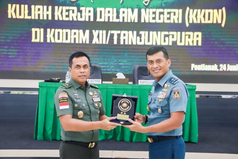 Beri Pembekalan Pasis Dikreg Seskoal Angkatan ke-62, Pangdam Tangjungpura Pesankan Hal Ini