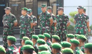 Pahami Tugas Dan Jaga Kondusifitas Wilayah, Pesan Pangdam V/Brawijaya Pada Prajurit Yonif 512/QY di Sentul