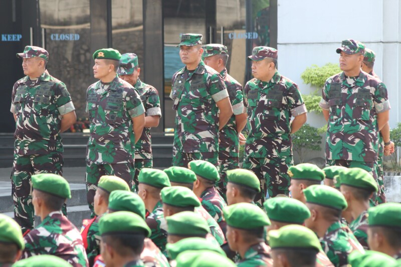 Pahami Tugas Dan Jaga Kondusifitas Wilayah, Pesan Pangdam V/Brawijaya Pada Prajurit Yonif 512/QY di Sentul