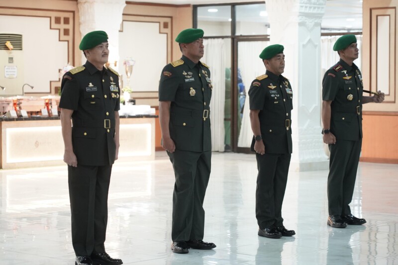 Dua Jenderal di Lingkungan Kodam V/Brawijaya Berganti