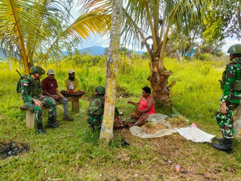 Layanan Kesehatan Gratis, Cara Pos Kobakma Satgas Yonif 641/Bru Wujudkan Kepedulian Pada Masyarakat Papua