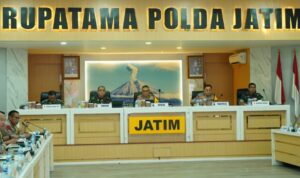 Kodam V/Brawijaya dan Polda Jatim Gelar Rakor Pengamanan Pilkada Serentak 2024