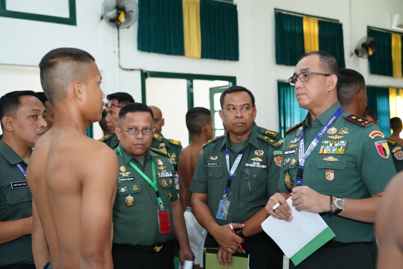 Pangdam V/Brawijaya Pimpin Sidang Pantukhir Tingkat Subpanpus Penerimaan Caba PK TNI-AD Tahun 2024