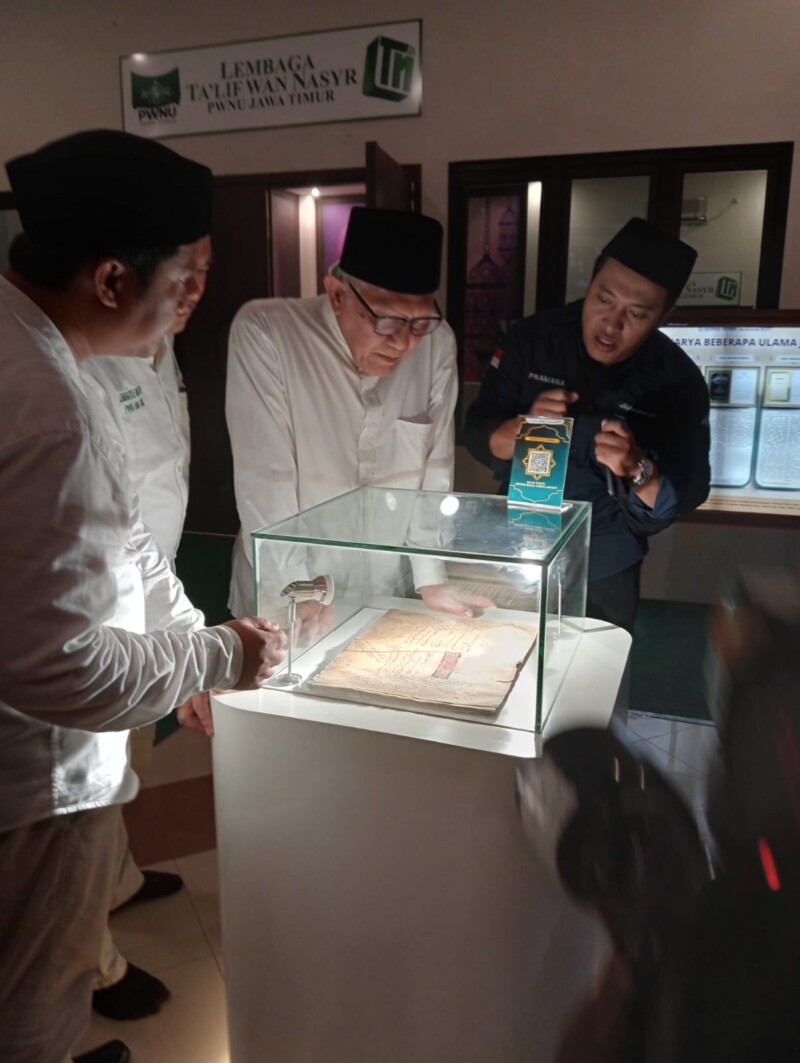 Resmikan Pameran Naskah Kuno Digital, Gus Kikin: Digitalisasi Itu Kita Perlukan!