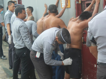 Antisipasi Gangguan Kamtib dan Berantas Narkoba, Rutan Rengat Gelar Razia Rutin Blok Hunian Warga Binaan