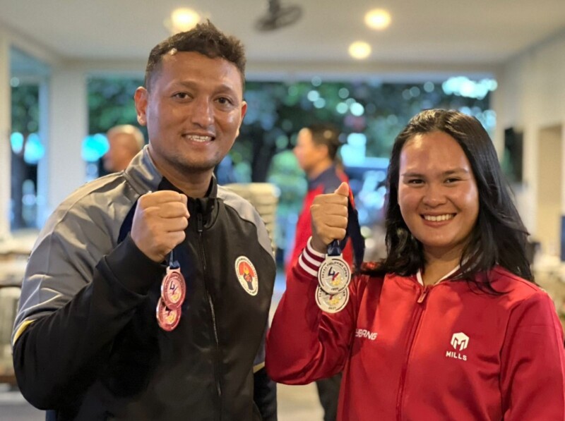 Dua Penembak dari klub Perbakin Rinjani SC NTB Berjaya di Kejuaraan Menembak Asia Tenggara di Philipina