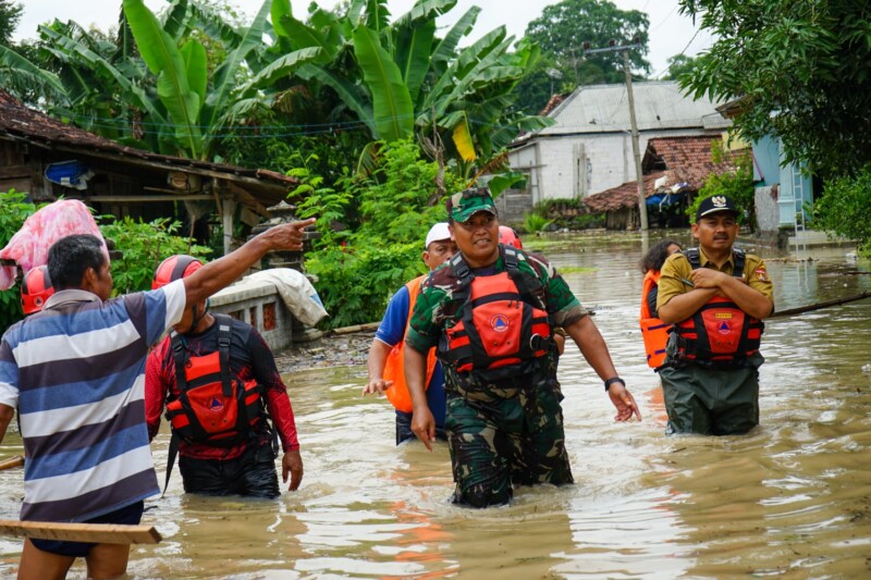 Ratusan Rumah Warga Terendam Banjir Semeter Lebih, Dandim 0805/Ngawi Katakan Hal Ini