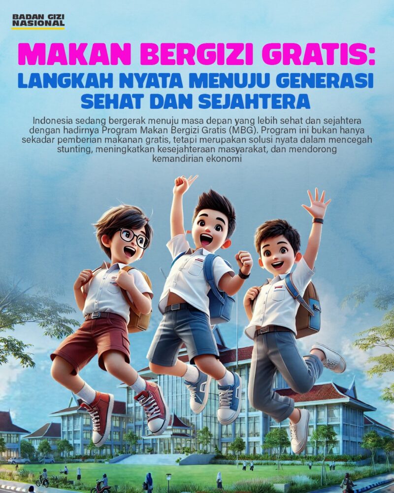 Sinergi DPR RI, BGN, dan Mitra Kerja Wujudkan Generasi Sehat Menuju Indonesia Emas 2045