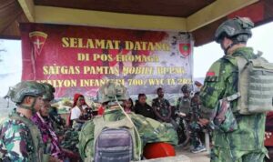 Ibadah di Batas Negeri: Ketika TNI dan Warga Papua Menyatu dalam Kasih Tuhan