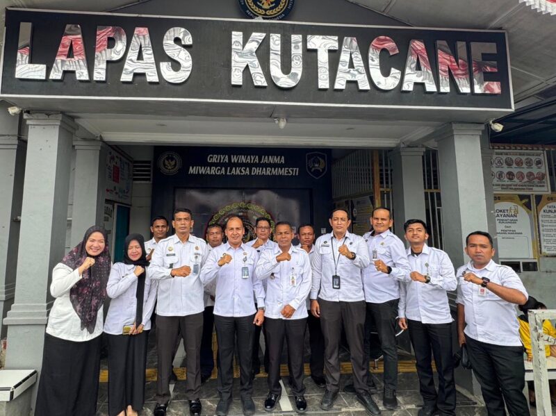 Kanwil Ditjenpas Aceh Perkuat Kinerja UPT Pemasyarakatan Lewat Monev Terpadu di Kutacane