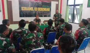 Bangun Soliditas dan Kedekatan, Dandim Surakarta Kunjungi Koramil 03 Serengan