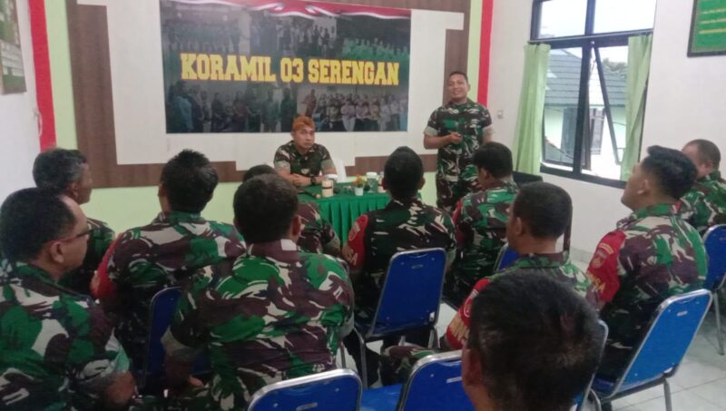 Bangun Soliditas dan Kedekatan, Dandim Surakarta Kunjungi Koramil 03 Serengan