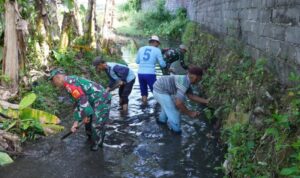 Tiga Pilar Bersinergi, Karya Bakti Kodim 0808/Blitar Hidupkan Semangat Hari Juang Kartika
