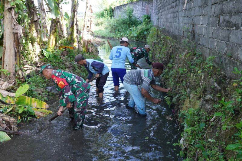 Tiga Pilar Bersinergi, Karya Bakti Kodim 0808/Blitar Hidupkan Semangat Hari Juang Kartika