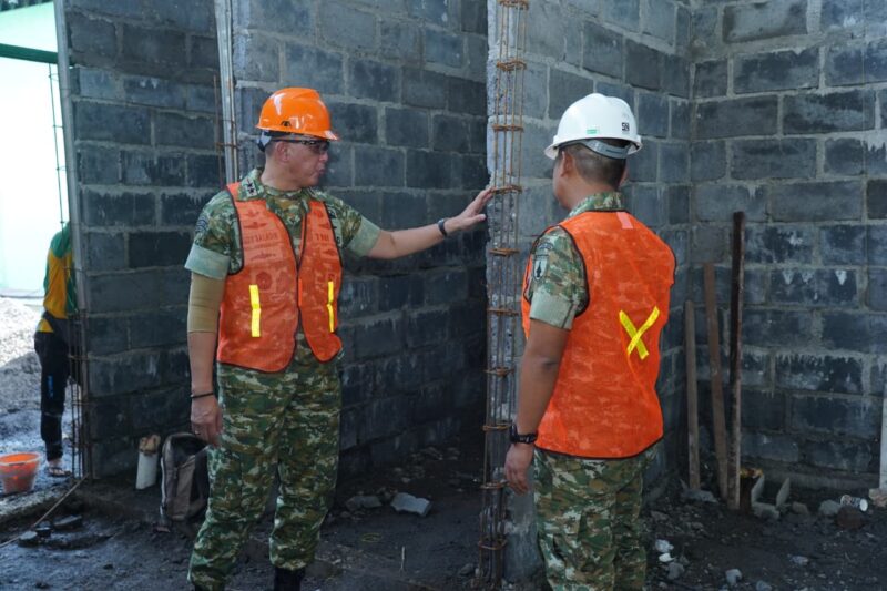 Kunker Pangdam V/Brawijaya Tinjau Progress Pembangunan Koperasi Merah Putih Sidoarjo