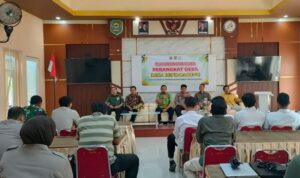 Sinergi TNI-Polri Mengawal Seleksi Perangkat Desa di Bendoagung Trenggalek