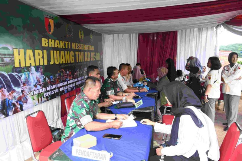 Pimpin Aksi Kemanusiaan di Rampal, Danrem 083 Kohir: Kami Ada untuk Rakyat!