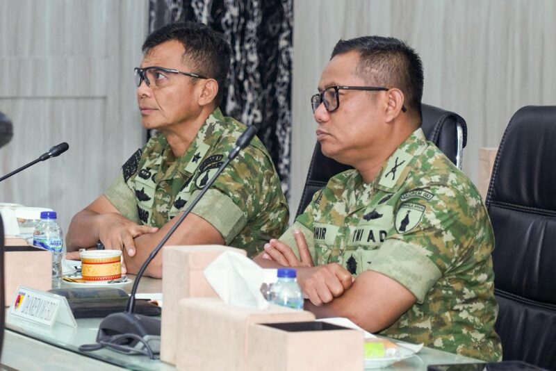 Percepatan KDKMP Jadi Fokus Nasional, Danrem 083/Bdj Tekankan Akselerasi Lapangan Dalam Evaluasi Virtual