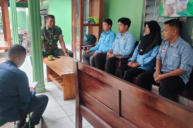 Danramil Panggul Awasi Program Makan Bergizi Gratis di Trenggalek