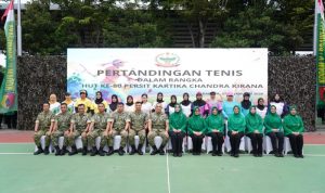 Tenis Persit Jadi Penanda 80 Tahun, Pangdam Brawijaya Turut Hadir