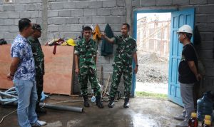 Dandim Tulungagung Tinjau Pembangunan Koperasi Desa Merah Putih di Dua Lokasi