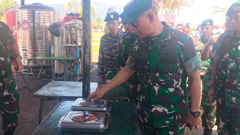 Kasum TNI Tinjau Penanganan Banjir dan Pemulihan Infrastruktur di Tapanuli Tengah