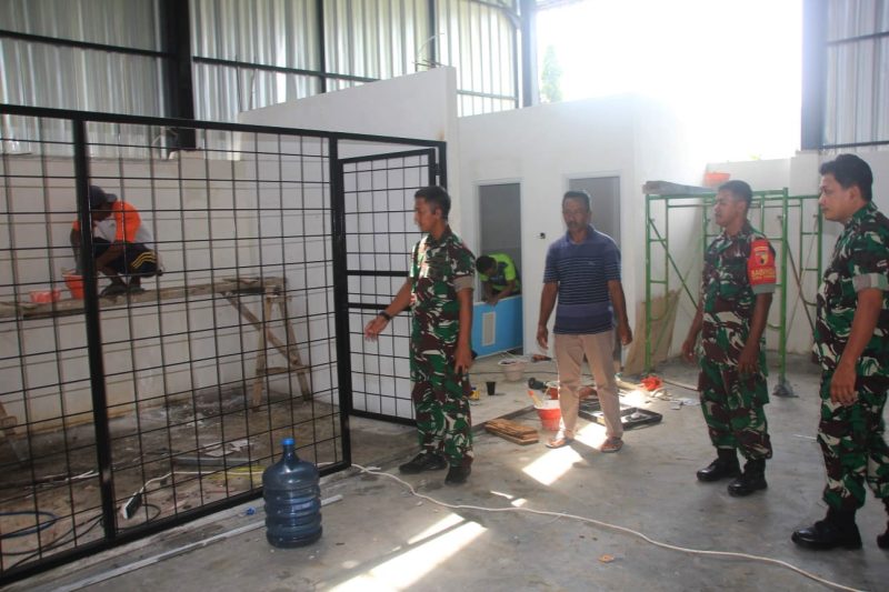 Dandim Trenggalek Tinjau Progres Koperasi Desa Merah Putih di Ngepeh