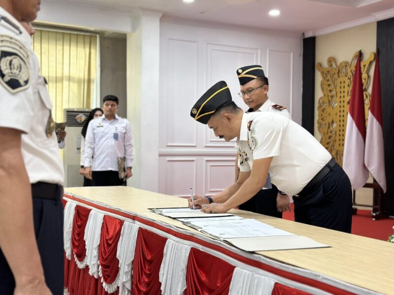 Kepala Lapas Kelas IIA Banda Aceh Teken Perjanjian Kinerja 2026