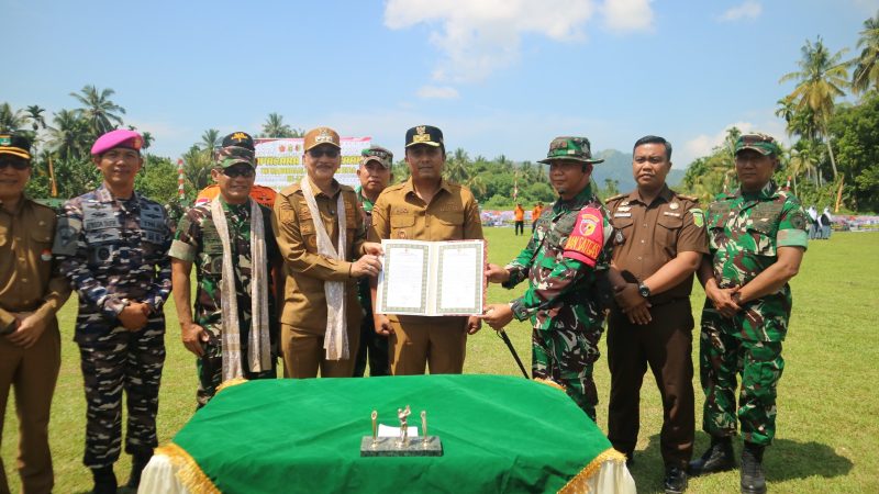 TMMD 127 di Pesisir Selatan Dibuka, Akses Antar-Nagari Diperkuat lewat Jalan Baru