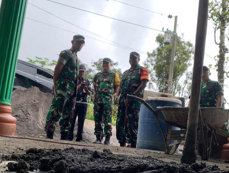 Tim Wasev Tinjau TMMD di Wonogiri, Pastikan Pembangunan Desa Tepat Sasaran