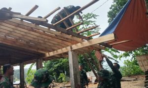 Awasi Pembangunan hingga Sambangi Warga, Perwira Pengawas TMMD Wonogiri Turun Langsung ke Lapangan