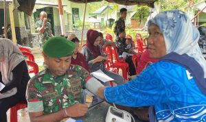 Persit Yonif 763/SBA Gelar Posyandu Integrasi Layanan Primer, Pantau Kesehatan Ibu dan Anak