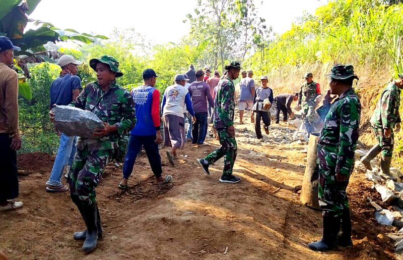 Danrem Untoro: Pembangunan Jembatan Garuda Tunjukkan Kuatnya Kemanunggalan TNI dan Rakyat!