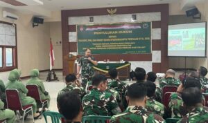 Kodim Surakarta Perkuat Kesadaran Hukum Prajurit untuk Cegah Pelanggaran
