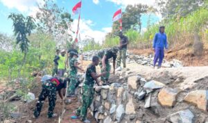 Prajurit TMMD ke-129 Kodim Ponorogo Tuai Pujian Warga, Kemanunggalan TNI-Rakyat Kian Kokoh