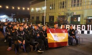 Nobar Final Piala Dunia, Yonarmed 11 Kostrad Pererat Kemanunggalan