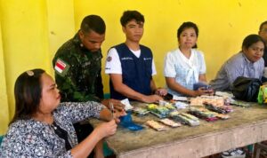 TNI Edukasi Warga Perbatasan RI-PNG Terapkan Pola Hidup Sehat, Perkuat Kesadaran Cegah Penyakit