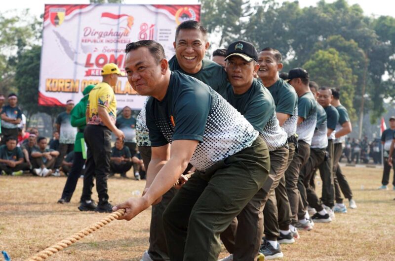 Danrem 083/Bdj Ubah Lomba 17-an Jadi Ajang Perkuat Jiwa Korsa