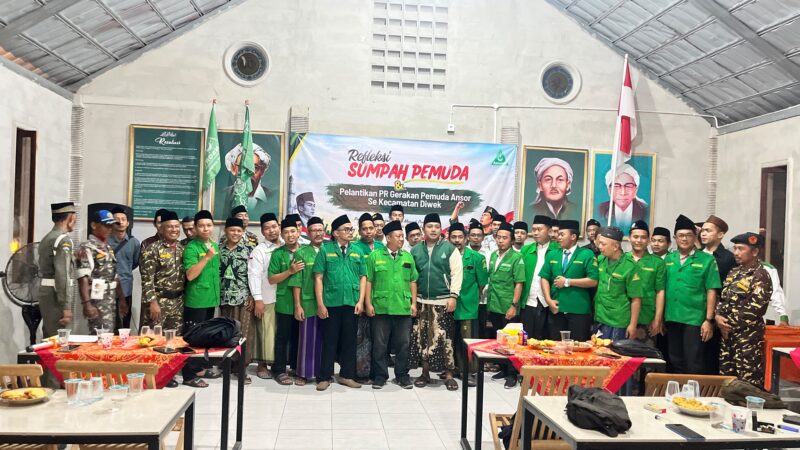 Refleksi Hari Sumpah Pemuda, PAC GP Ansor Diwek Gelar Talkshow