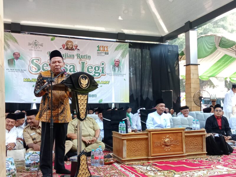 Hadiri Rutinan Seloso Legi, Wakil Bupati Jombang Tekankan Hal Ini