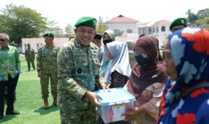 Danrem 132/Tadulako Hadiri Pembukaan Bakti TNI AD, 900 Personel Turun Bangun Sulawesi Tengah
