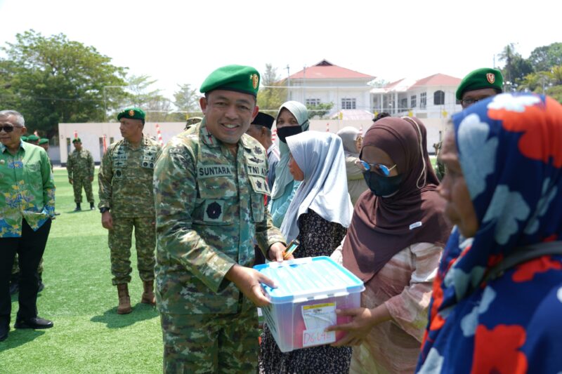 Danrem 132/Tadulako Hadiri Pembukaan Bakti TNI AD, 900 Personel Turun Bangun Sulawesi Tengah