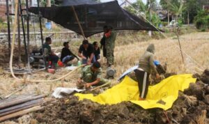 TNI Bangun Sumur Bor dan Menara Tandon Air di KDKMP Sambirejo